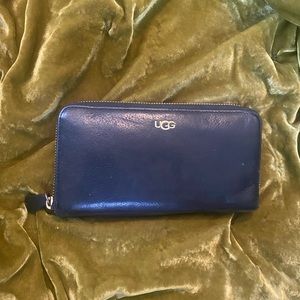 UGG Black Leather Wallet